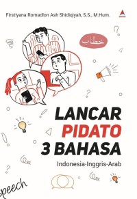 Image of Lancar pidato 3 bahasa : indonesia-inggris-arab